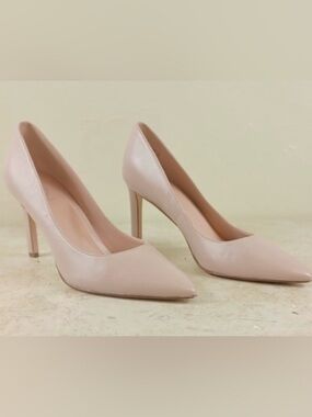 27 Edit Wide Alanna Soft Marble Leather Uppers Like-New Condition